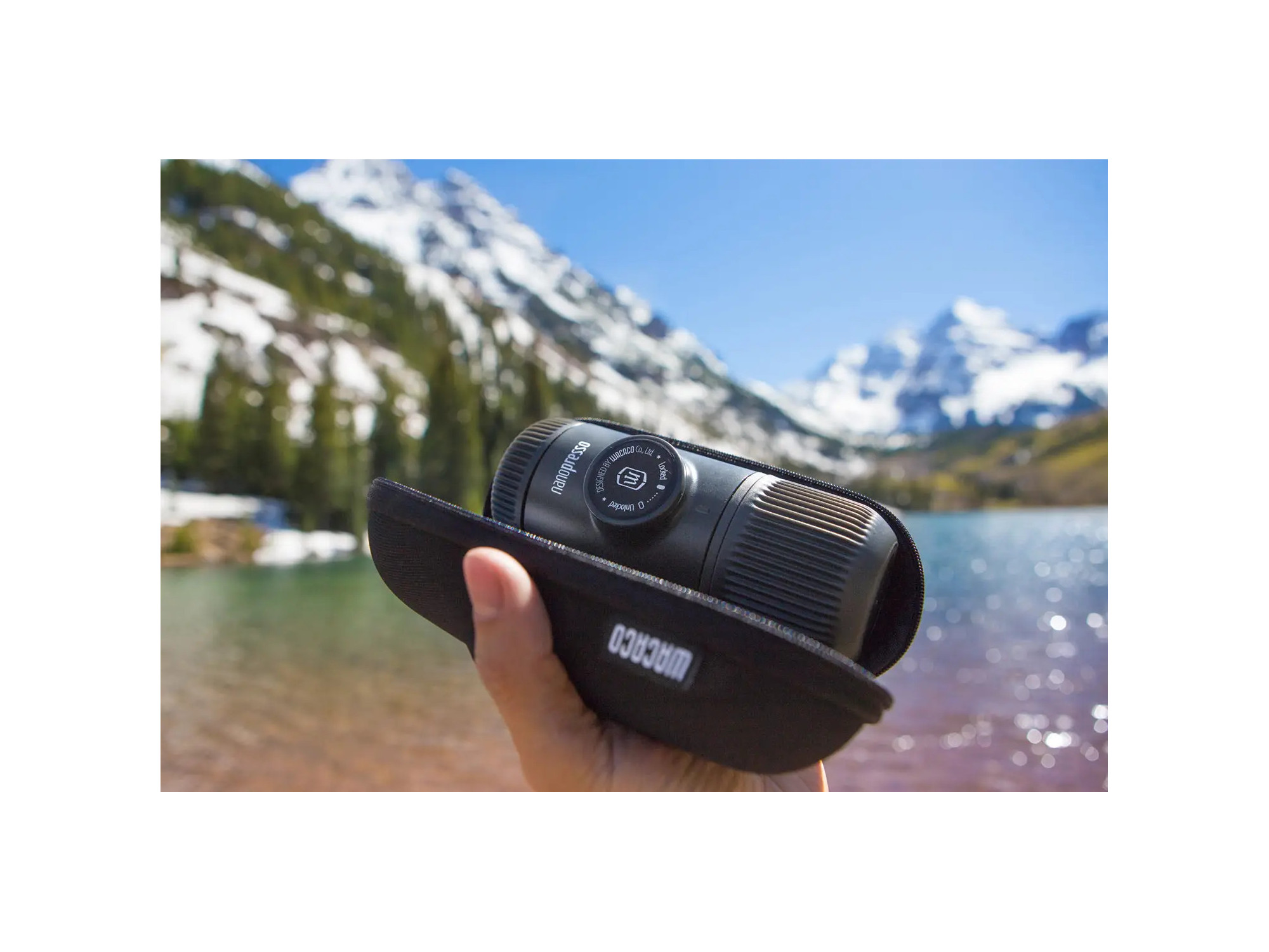 Wacaco Nanopresso + husă rigidă | Espressor manual portabil | SNAILER®