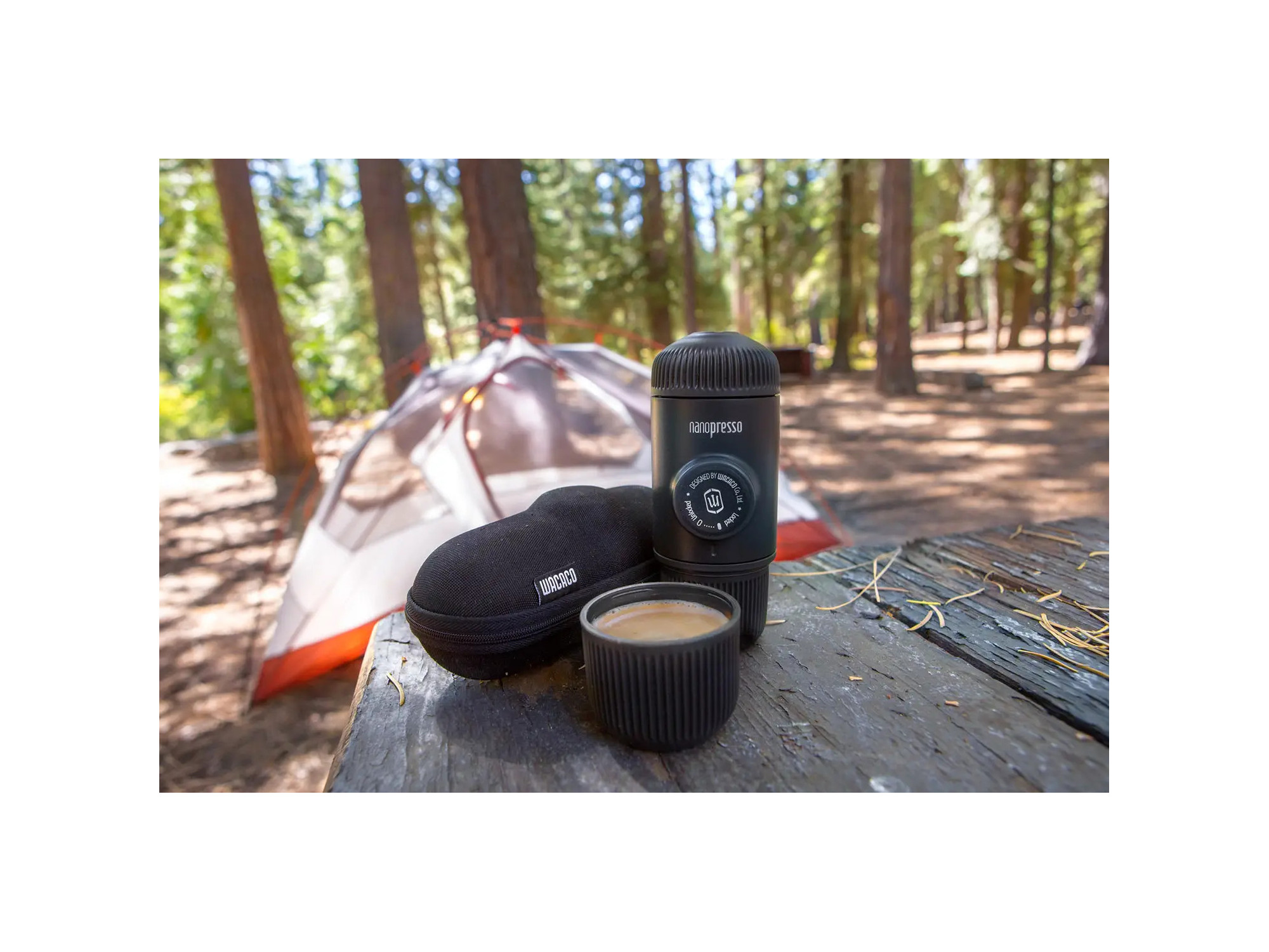 Wacaco Nanopresso + husă rigidă | Espressor manual portabil | SNAILER®