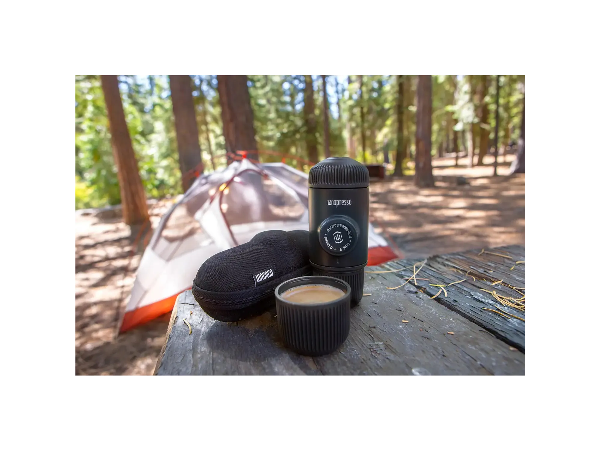 Wacaco Nanopresso + husă rigidă | Espressor manual portabil | SNAILER®