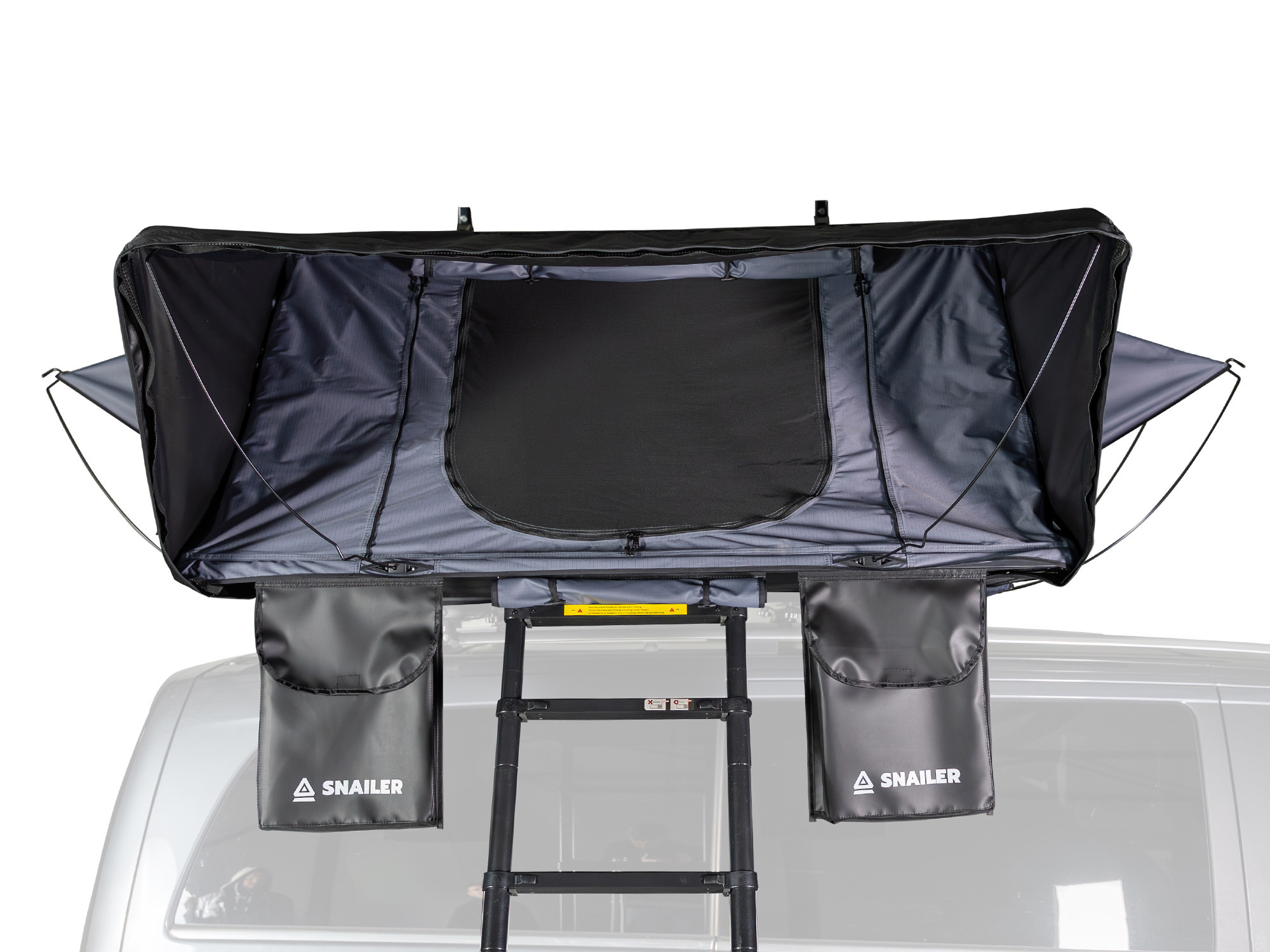 SNAILER® Abis MAX, cort de plafon auto cu carcasă rigidă pentru famili