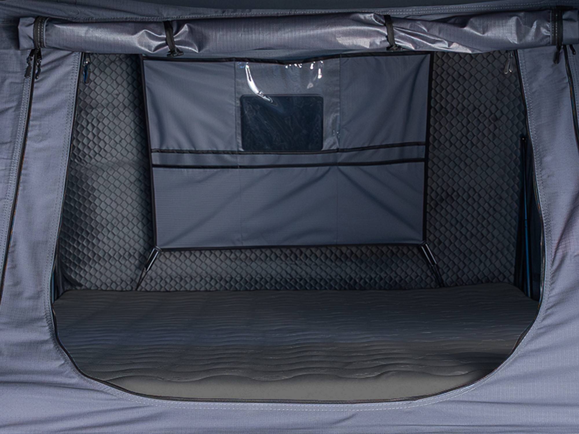 SNAILER® Abis MAX, cort de plafon auto cu carcasă rigidă pentru famili